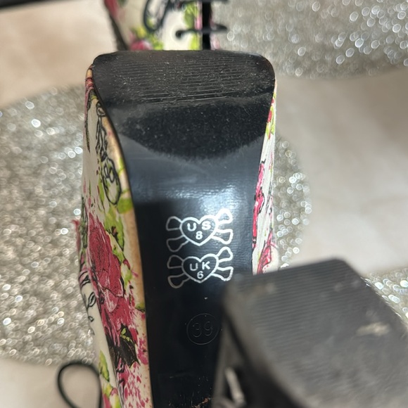 Iron fist floral boots 8 - Picture 9 of 13